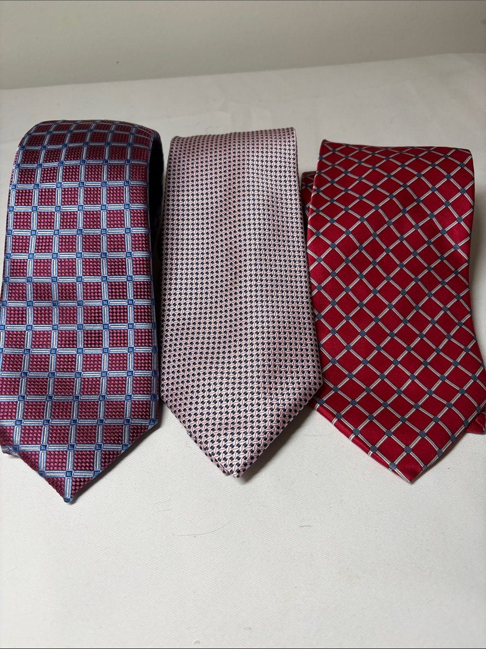 Jos. A. Bank Lot of 3 Patterned Silk Ties